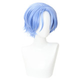 Anime Sk8 the Infinity Langa Hasegawa Cosplay Costume Whole Set With Blue Wigs and Purple Shoes