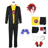 Anime Sk8 the Infinity Reki Kyan Cosplay Costume Whole Set With Wigs Headband and Shoes