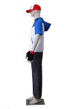 [Kids/Adults] Anime Pokemon Best Wishes Ash Ketchum Cosplay Costume Suit Halloween Costume