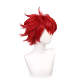 Anime Sk8 the Infinity Reki Kyan Cosplay Red Wigs With Headband