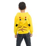 Pokemon Pocket Monster Kids Halloween Cosplay Hoodie Pikachu Costume Hoodie