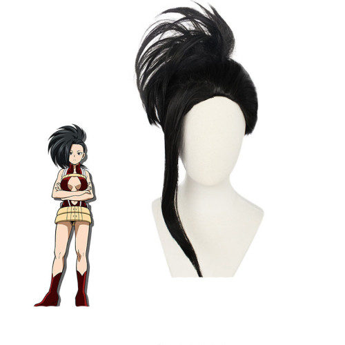 Anime My Hero Academia YAOYOROZU MOMO Cosplay Wigs