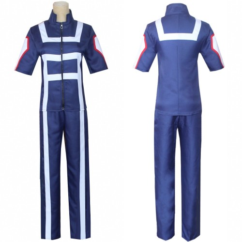 Anime My Hero Academia Training Suit Costume All Characters Cosplay Sport Suit Costume