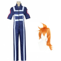 Anime My Hero Academia Kendo Itsuka Training Suit Costume With Wigs Halloween Cosplay Outfit