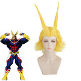 Anime My Hero Academia All Might Cosplay Wigs Yellow Two Styles