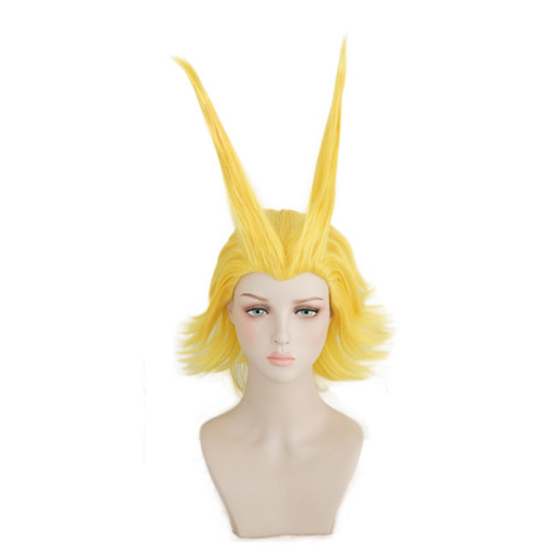 Anime My Hero Academia All Might Cosplay Wigs Yellow Two Styles