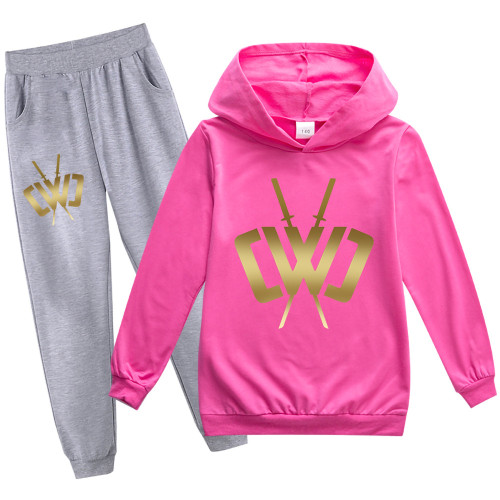 Chad Wild Clay Kids Sweatsuit Long Sleeve Hoodie and Sweatpants 2pcs Set