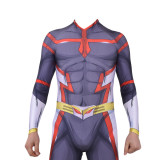 [Kids/Adults] Anime My Hero Academia All Might Young Version Black Cosplay Costume Zentai Halloween Jumpsuit Costume