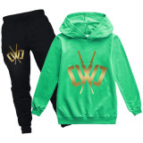 Chad Wild Clay Casual Sweatsuits Long Sleeve Pullover Hooded Sweatsuits and Pants Set