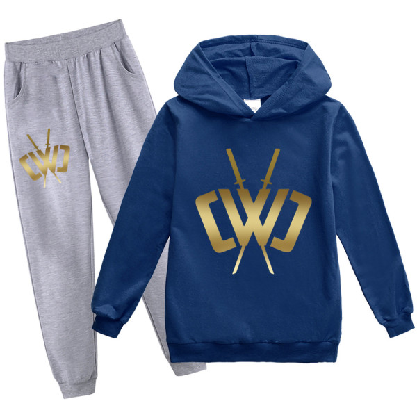 Chad Wild Clay Kids Sweatsuit Long Sleeve Hoodie and Sweatpants 2pcs Set