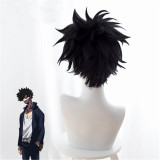 Anime My Hero Academia Dabi Cosplay Wigs Black