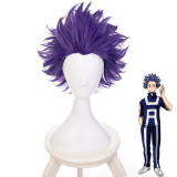 Anime My Hero Academia Shinso Hitoshi Cosplay Uniform Costume Suit With Wigs Halloween Cosplay Outfit