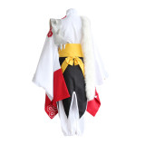 Anime Inuyasha Sesshoumaru Cosplay Costume Whole Set With Wigs Elf Ears Props Carnival Halloween Cosplay Costume Outfit