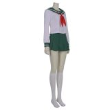 Anime Inuyasha Kagome Higurashi Cosplay Costume Women Girls JK Uniform Costume Halloween