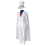 [Kids /Adults ] Anime Detective Conan: Case Closed Kaitou Kiddo Costume Halloween Costume With Hat