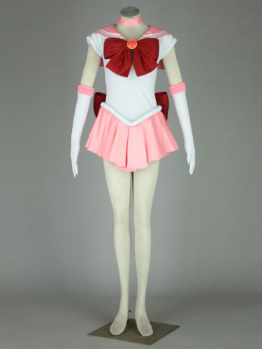 Anime Sailor Moon Tsukino Usagi Small Lady Serenity Chibiusa Cosplay Costume Whole Set With Wigs