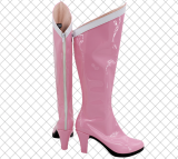 Anime Sailor Moon Tsukino Usagi Small Lady Serenity Chibiusa Cosplay Boots Pink Cosplay Accessories Shoes