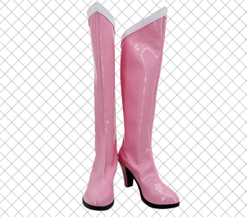 Anime Sailor Moon Tsukino Usagi Small Lady Serenity Chibiusa Cosplay Boots Pink Cosplay Accessories Shoes