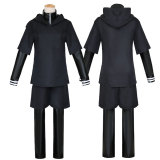 Anime Tokyo Ghoul Ken Kaneki Cosplay Costume Halloween PU Leather Suit Carnival Halloween Party Cosplay Outfit