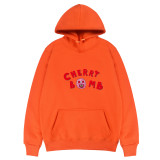 Tyler The Creator Cherry Hoodie Unisex Long Sleeve Hooded Fleece Sweatshirt Outfit