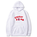 Tyler The Creator Cherry Hoodie Unisex Long Sleeve Hooded Fleece Sweatshirt Outfit