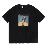 Asap Rocky 2021 New Tee Casual Short Sleeve T-shirt Graphic Printed Casual Vintage Tee