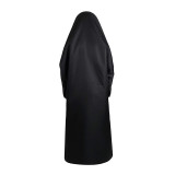 [Kids/ Adults]Anime Movie Spirited Away No-Face Kaonashi Cosplay Costume With Mask and Gloves Halloween Costume Set