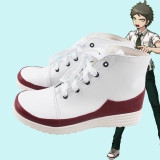 Danganronpa Hajime Hinata Halloween Costume Whole Set Uniform Costume With Wigs and Cosplay Shoes Set