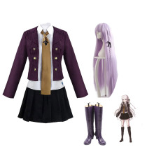 Danganronpa Kyoko Kirigiri Cosplay Costume With Wigs and Cosplay Boots Carnival Halloween Party Cosplay Outfit