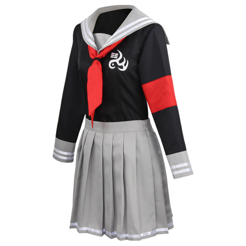 Danganronpa V3 Cosplay Costumes Peko Pekoyama Uniform Jacket / Skirt / Tie / Socks Costume for Women Girls