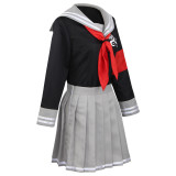 Danganronpa V3 Cosplay Costumes Peko Pekoyama Uniform Jacket / Skirt / Tie / Socks Costume for Women Girls