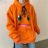 Pokemon  Fall and Winter Thick Trendy Hoodie Long Sleeves Unisex Comfy Hoodie