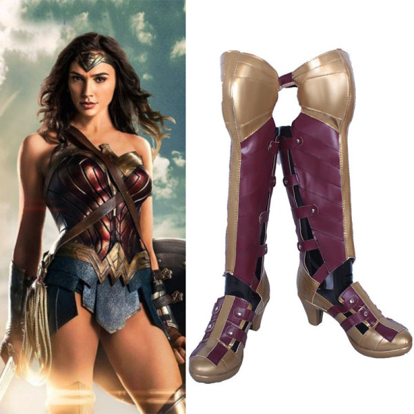Wonder Women Cosplay Boots Halloween Cosplay Accessories Shoes