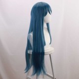 Danganronpa Sayaka Maizono Cosplay Blue Long Wigs Cosplay Accessories