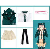 Danganronpa Nanami ChiaKi Halloween Whole Set Cosplay Costume With Wigs and Cosplay Shoes Set Halloween Costume Outfit