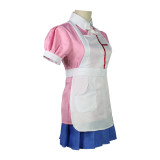 Danganronpa 2: Goodbye Despair Mikan Tsumiki Cosplay Costume Maid Costume Halloween Party Outfit