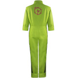 Danganronpa Kazuichi Soda Whole Set Cosplay Costume Jumpsuit With Wigs Set Halloween Party Outfit