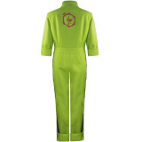 Danganronpa Kazuichi Soda Halloween Costume Jumpsuit Green Halloween Party Costume Outfit