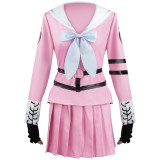 Danganronpa V3 Miu Iruma Halloween Cosplay Costume Whole Set Uniform With Wigs and Boots Cosplay Full Set Outfit