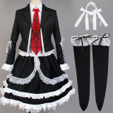 Danganronpa: Trigger Happy Havoc Celestia Ludenberg Celeste Costume Maid Dress Taeko Yasuhiro Halloween Costume Dress