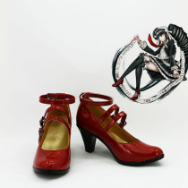Danganronpa: Trigger Happy Havoc Celestia Ludenberg Celeste Cosplay Shoes Red Taeko Yasuhiro Cosplay Accessories Shoes