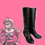 Danganronpa V3 Miu Iruma Cosplay Boots Knee Length Cosplay Boots Halloween Cosplay Accessories