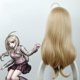 Danganronpa V3 Kaede Akamatsu Cosplay Accessories Cosplay Wigs Long Golden Wigs