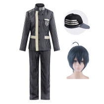 Danganronpa V3 Saihara Shuichi Full Set Cosplay Costume With Wigs Halloween Cosplay Outfit