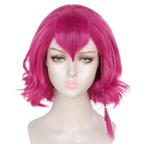 Danganronpa Kazuichi Soda Rose Red Wigs Short Wigs Halloween Cosplay Accessories