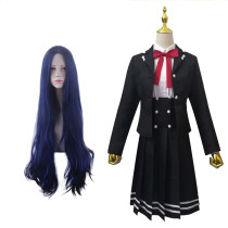 Danganronpa V3 Shirogane Tsumugi Halloween Cosplay Costume Full Set Uniform With Wigs