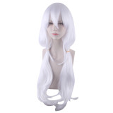 Danganronpa V3 Angie Yonaga Cosplay White Long Wigs