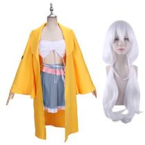 Danganronpa V3 Angie Yonaga Cosplay Costume Full Set With Wigs Halloween Girls Women Cosplay Outfit