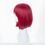 Danganronpa V3 Yumeno Himiko Red Short Coaply Wigs