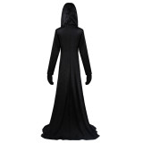 Game Resident Evil 8 Village Cosplay Vampire Lady Daniela Dress Costume With Accessories